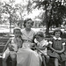 Grandma Juanita Tarpley with John, Carol and Mary, 1953,