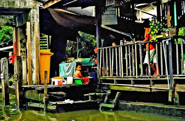 Bangkok,  Khlongs 15. ©UdoSm