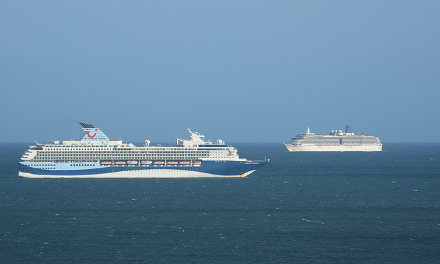 The Arrival of P&O Arcadia - 5 July 2020
