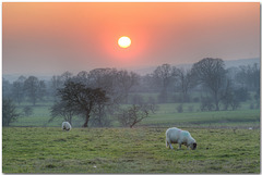 A Lancashire Sunset