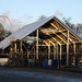 Fulbourn: New village hall under construction 2012-12-03