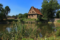 Grundshagen, ein Haus am Teich