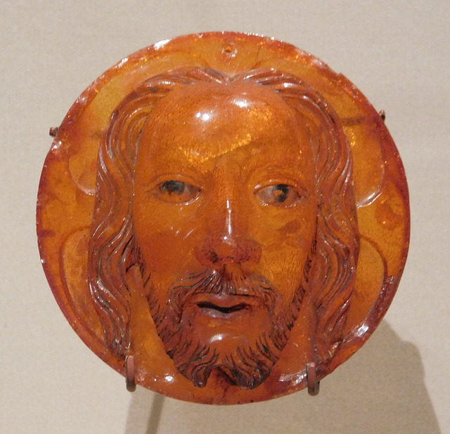 Medallion with the Face of Christ in the Cloisters, October 2017