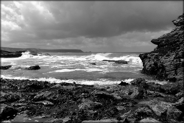 Porthcadjack, black and white version as requested by Mario Vargas.