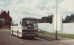 Alder Valley VCG 599H in Farnborough - 24 Sep 1974