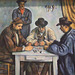 Detail of The Card Players by Cezanne in the Metropolitan Museum of Art, July 2011