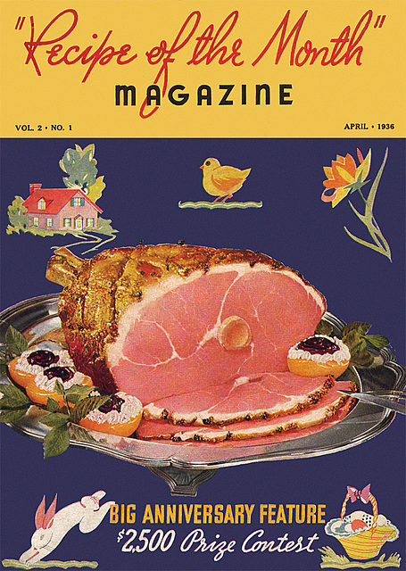 Recipe of the Month Magazine, 1936