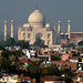 Agra- Taj Mahal- View from the Gateway Hotel