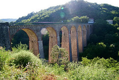 Pont en Ardèche au-dessus de Privas