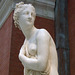 Detail of Venus Italica by Canova in the Metropolitan Museum of Art, June 2012