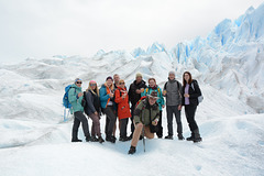 Argentina, With Friends on the Glacier of Perito Moreno