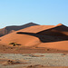 Namibia, Path to the Dune of Big Daddy in The Sossusvlei National Park