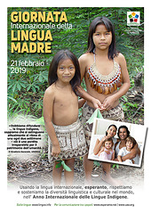Giornata Internazionale della Lingua Madre - 21 febbraio 2019 - Anno Internazionale delle Lingue Indigene