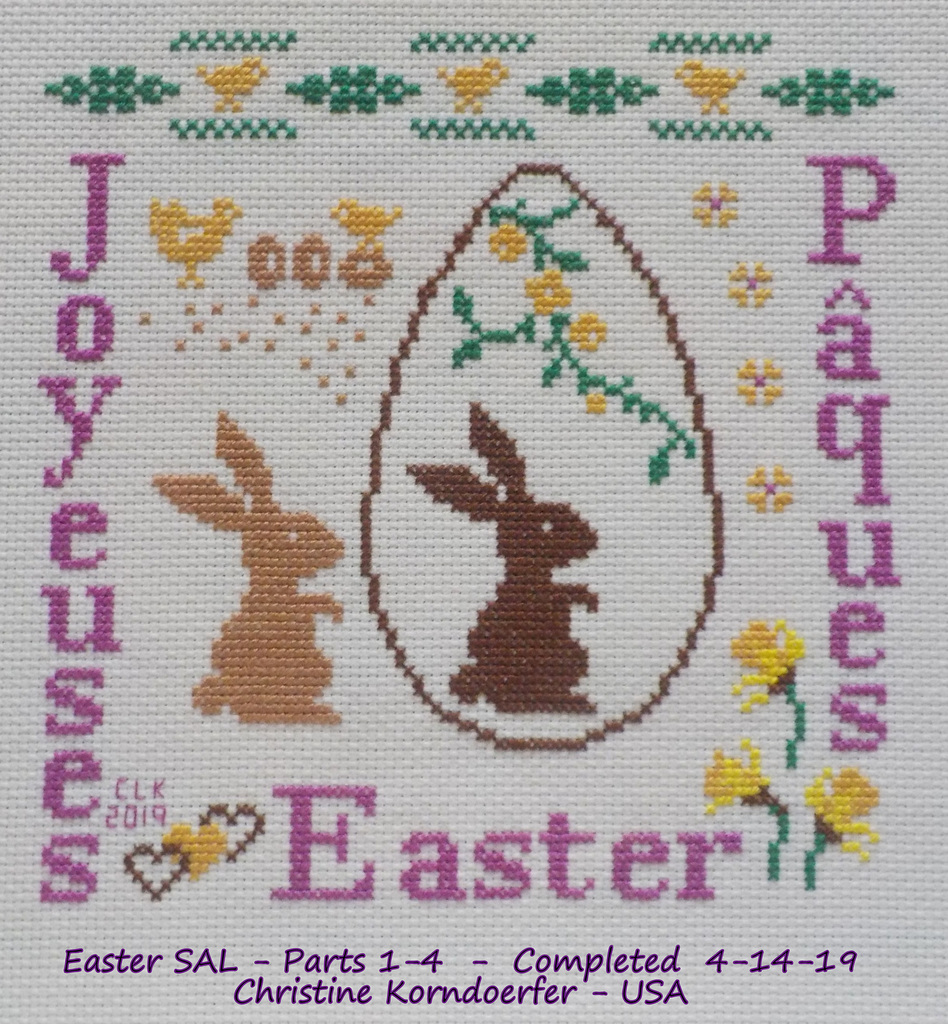 Easter - 4/4 - COMPLETED -April 14, 2019