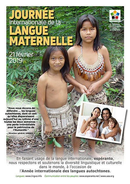 Journée internationale de la langue maternelle, 21 février 2019 - Année internationale des langues autochtones 2019