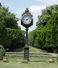 Bucharest- 19th Century Street Clock in Cismigiu Park