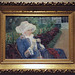 Lydia Crocheting in the Garden at Marly by Mary Cassatt in the Metropolitan Museum of Art, July 2018