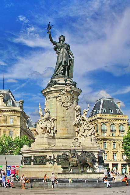 Paris, Denkmal der Republik