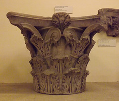 Corinthian Capital from Carthage in the British Museum, May 2014