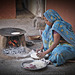 making Chapati (Rajasthan)
