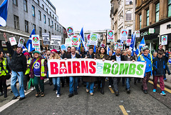 Anti-Trident Demo 2015, Glasgow