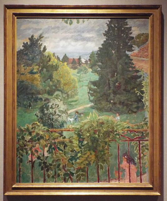 From the Balcony by Bonnard in the Metropolitan Museum of Art, July 2018