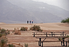 Die Bank am Death Valley