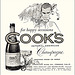 Cook's Champagne Ad, 1958