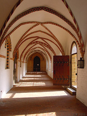 Ratzeburg, Kreuzgang des Domklosters