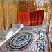 AbuDhabi : Questa è la  stanza dove riposa il vecchio beduino custode del museo Eritage  Club