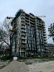 Building works on the Gortercomplex