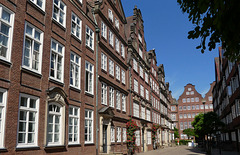 Die Peterstraße in Hamburg-Neustadt (2xPiP)