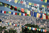View from Swayambu Hill to Kathmandu