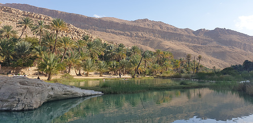 By the Lake, Wadi Bani Khalid