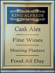 King Alfred's ales
