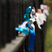 Ribbons Tied To Railings