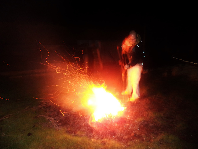 spring bonfire