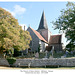 St Andrew's Alfriston from East close up 29 9 09