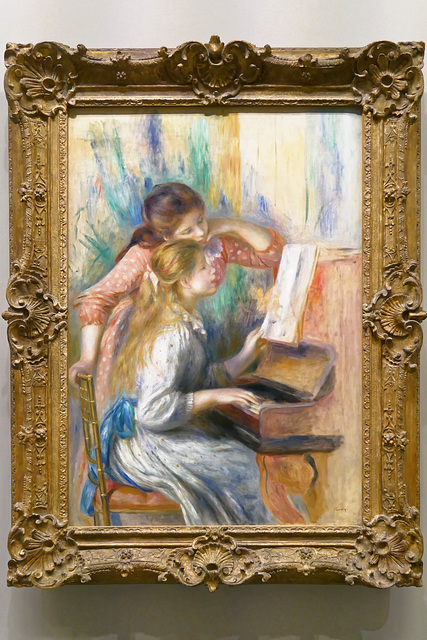 "Jeunes filles au piano" (Auguste Renoir - vers 1892)