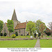 St Andrew's Alfriston from NW 12 5 2015
