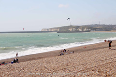 Seaford Bay - sunny but windy 29 7 2023