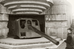 Gun emplacement, Normandy - 2nd World War