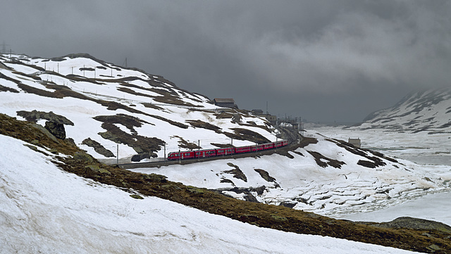 Glacier Express-Berrnina Pass Switzerland