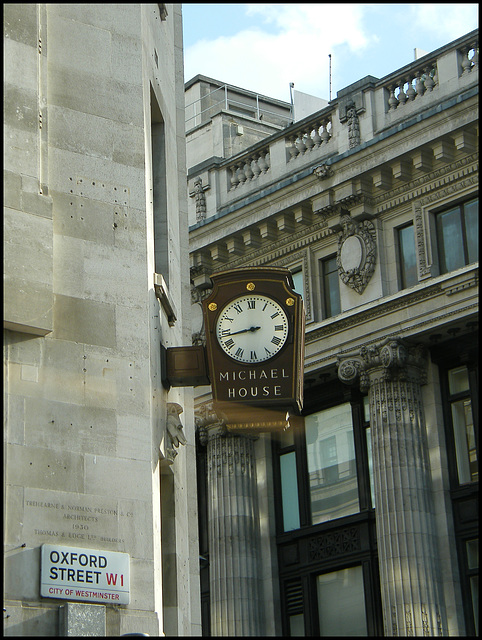 Michael House clock