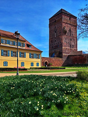 Wittstock, Amtshaus und Burg