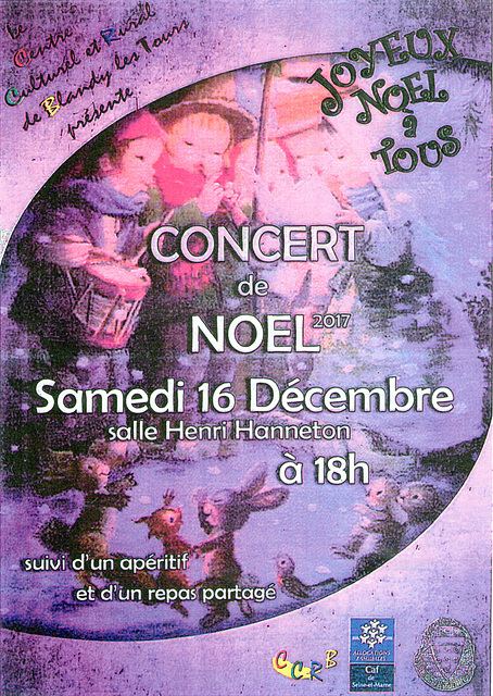 Concert Noel à Blandy le 16/12/2017