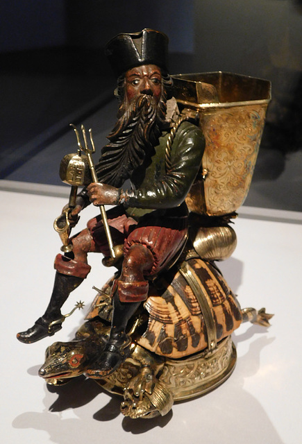 Turtle Automaton with Neptune in the Metropolitan Museum of Art, February 2020