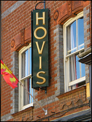 old Hovis sign