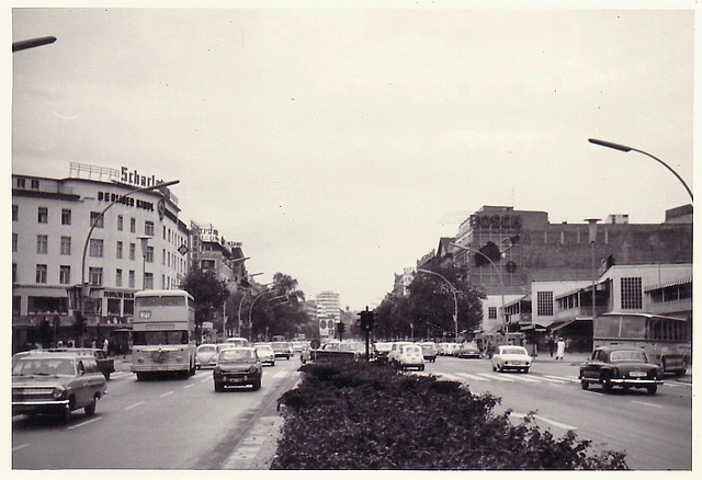Berlin, Ku'damm 1967