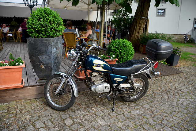 Erfurt 2017 – Suzuki GN125 motorbike
